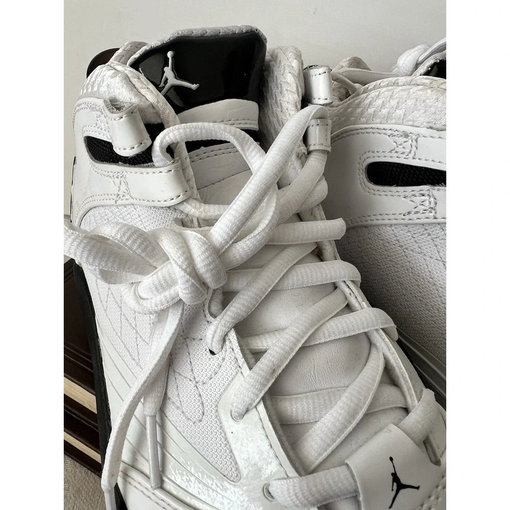 Nike Air Jordan New School White Black 469955-103 Mens 10.5 New No Box 2011 - Picture 14 of 16